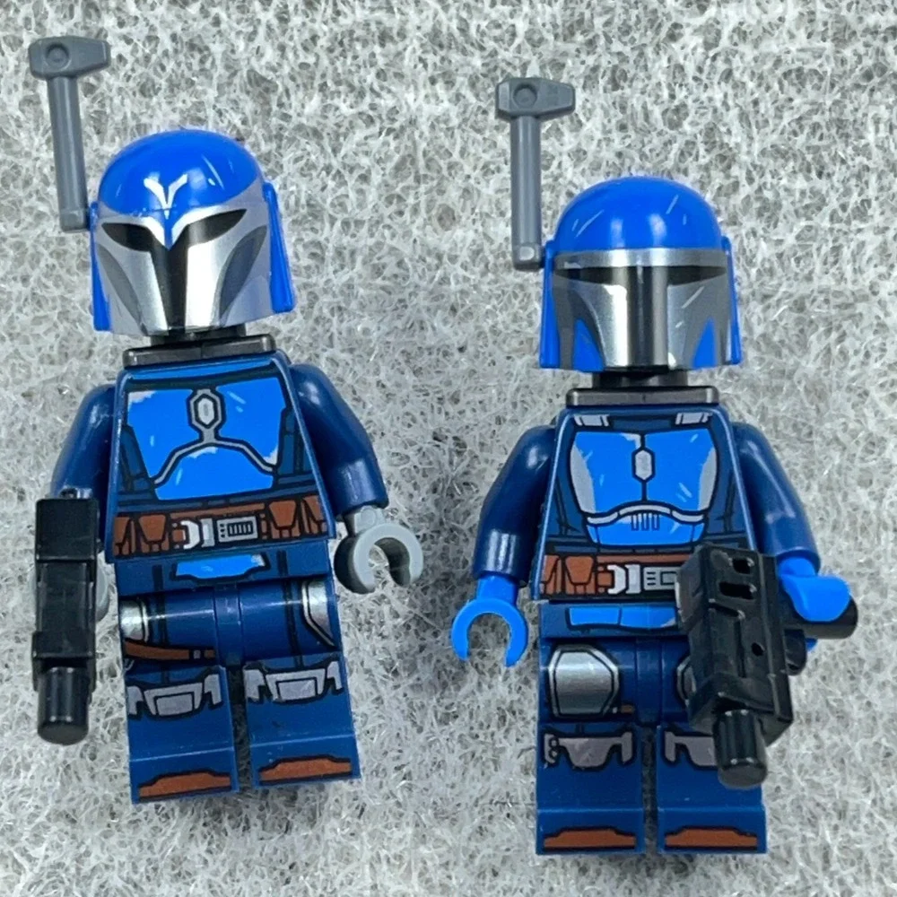 LEGO Star Wars Mandalorian Warrior & Nite Owl Minifigures 75373 Blue Set